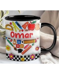 Taza Cerámica  Personalizable Maestro 0235